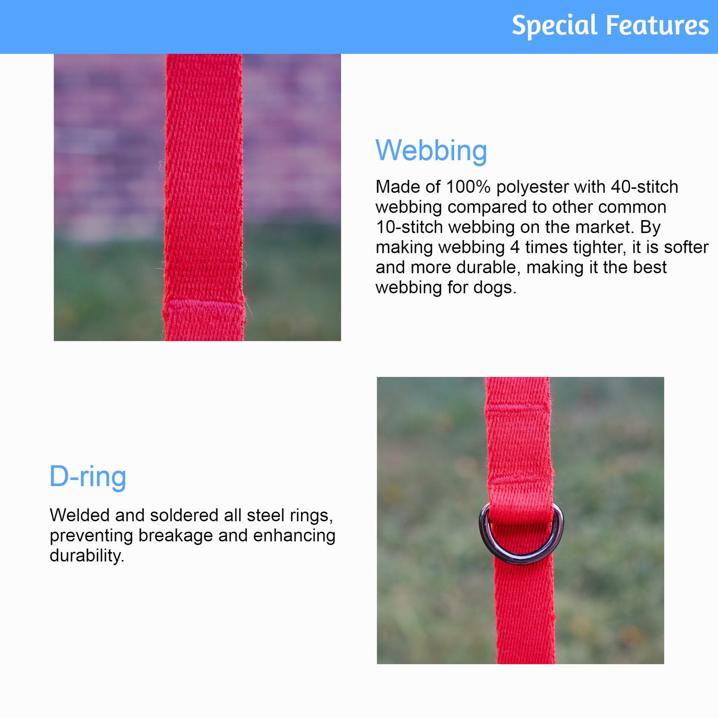 Folding Lead Dog Leash