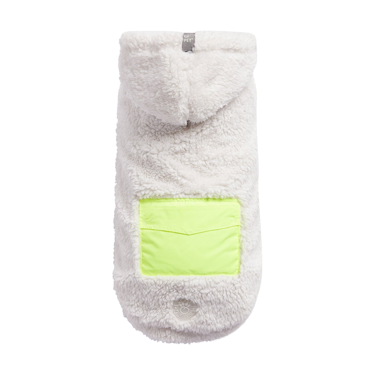 Soft Sherpa Fleece Hoodie - White