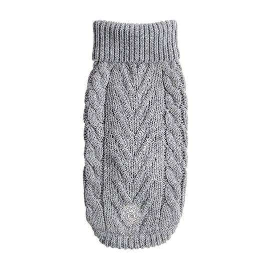 Chalet Dog Sweater Grey
