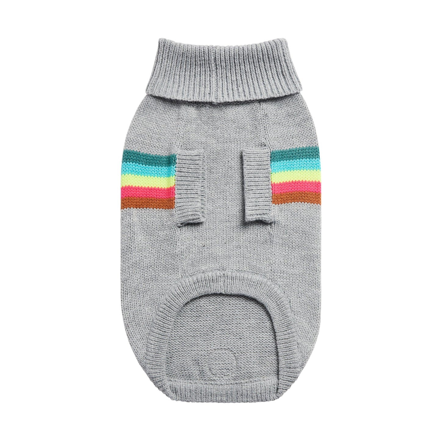 Retro Dog Sweater Grey