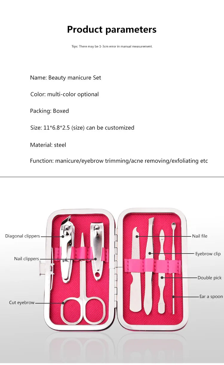 7pc Tool Kit Portable