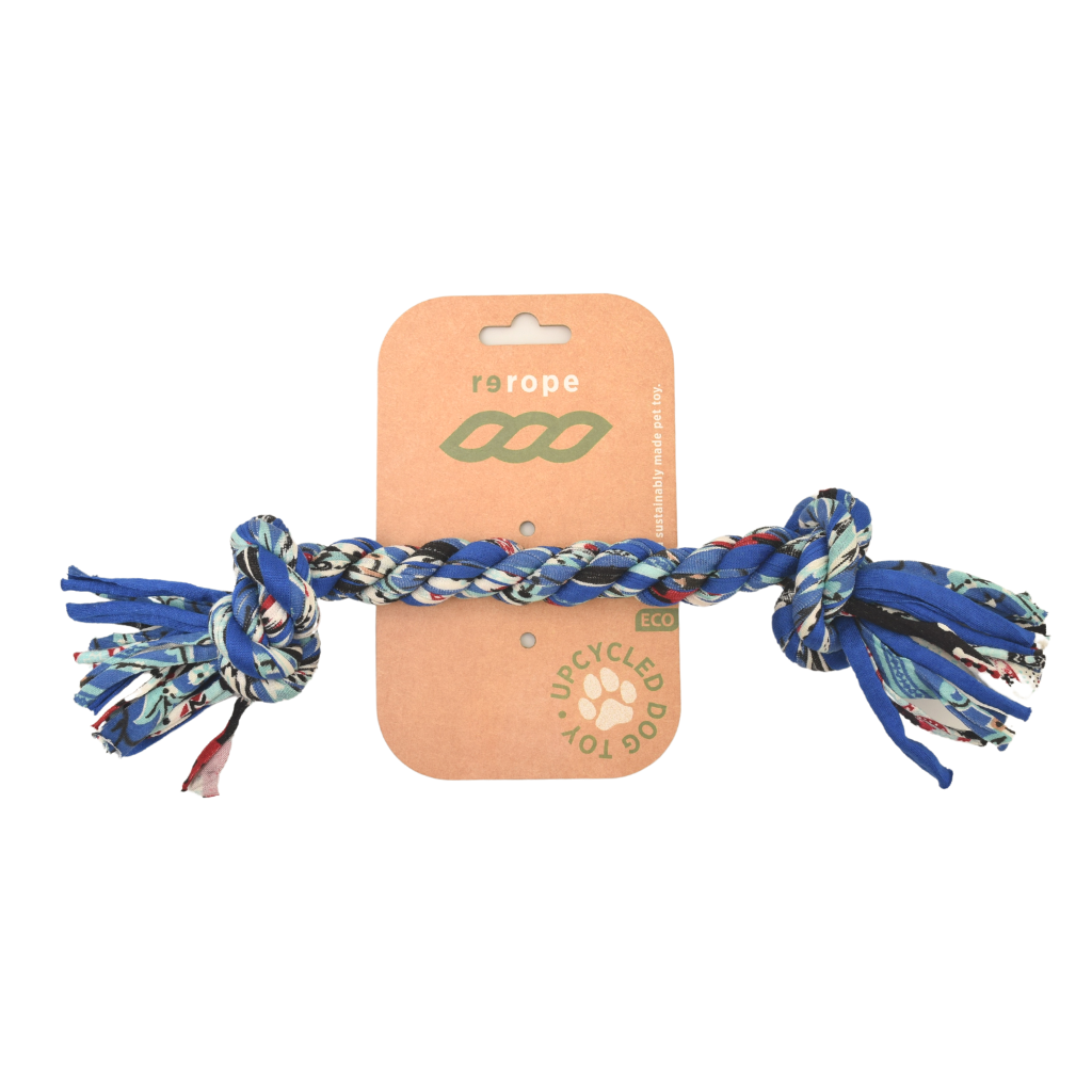 Knotty Upcycled Rope Dog Toys