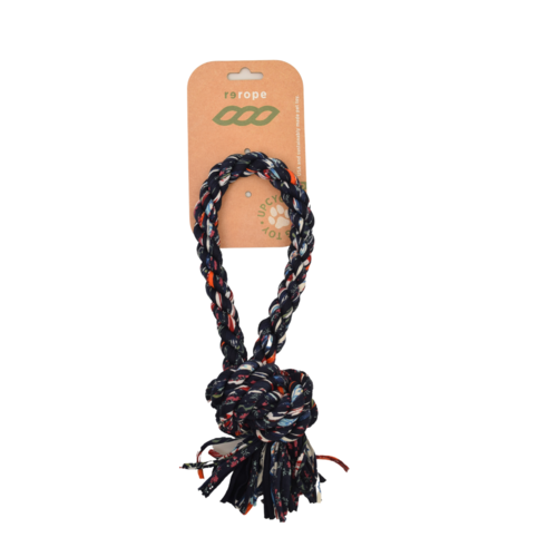 Looper Upcycled Fabric Rope Dog Toys