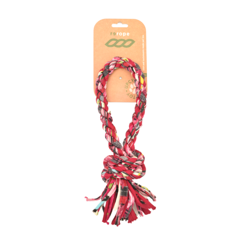 Looper Upcycled Fabric Rope Dog Toys