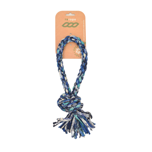 Looper Upcycled Fabric Rope Dog Toys