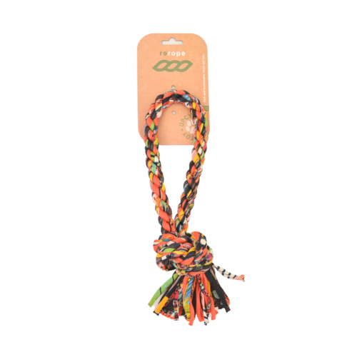 Looper Upcycled Fabric Rope Dog Toys