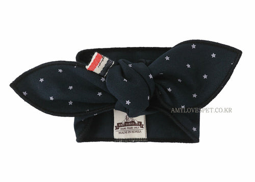 Navy Form Dog Scarf
