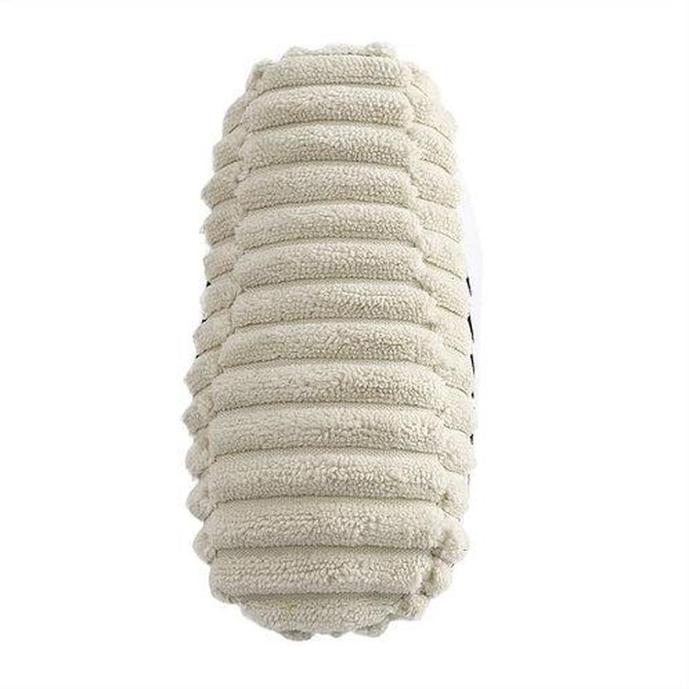 Sneaker Zebra Plush Dog Toy