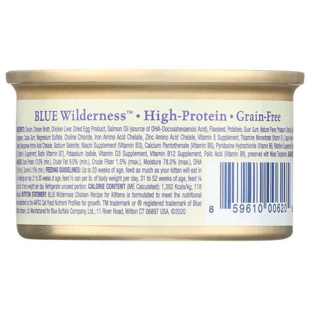 BLUE BUFFALO: Wilderness for Kittens Chicken Recipe