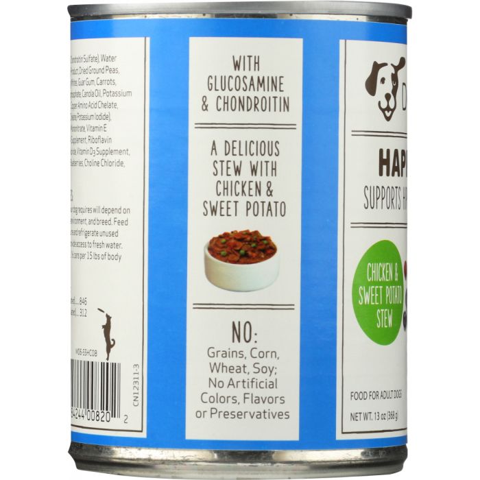DOGSWELL: Happy Hips Dog Food Chicken and Sweet Potato, 13 oz