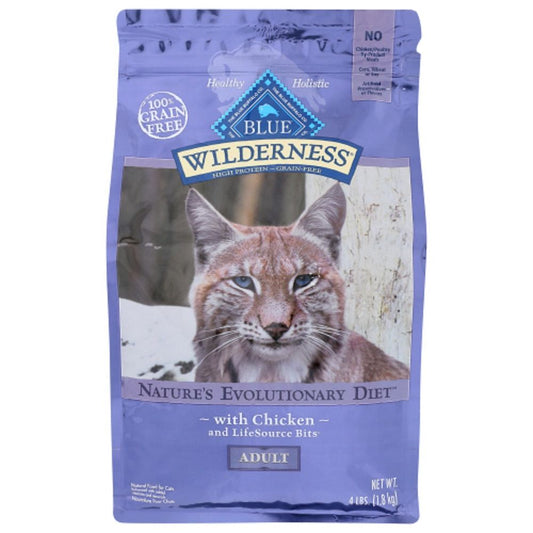 BLUE BUFFALO: Wilderness Adult Cat Food Chicken Recipe