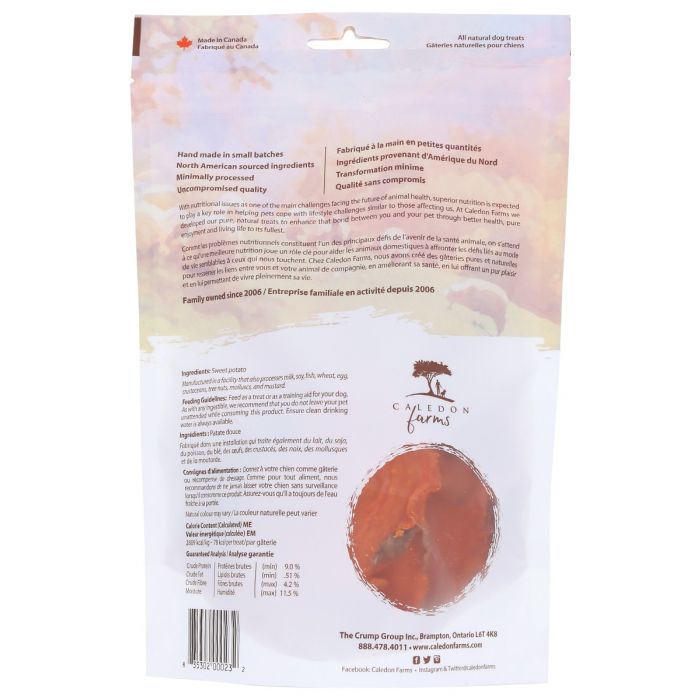 CALEDON FARMS: Sweet Potato Chews, 9.3 oz