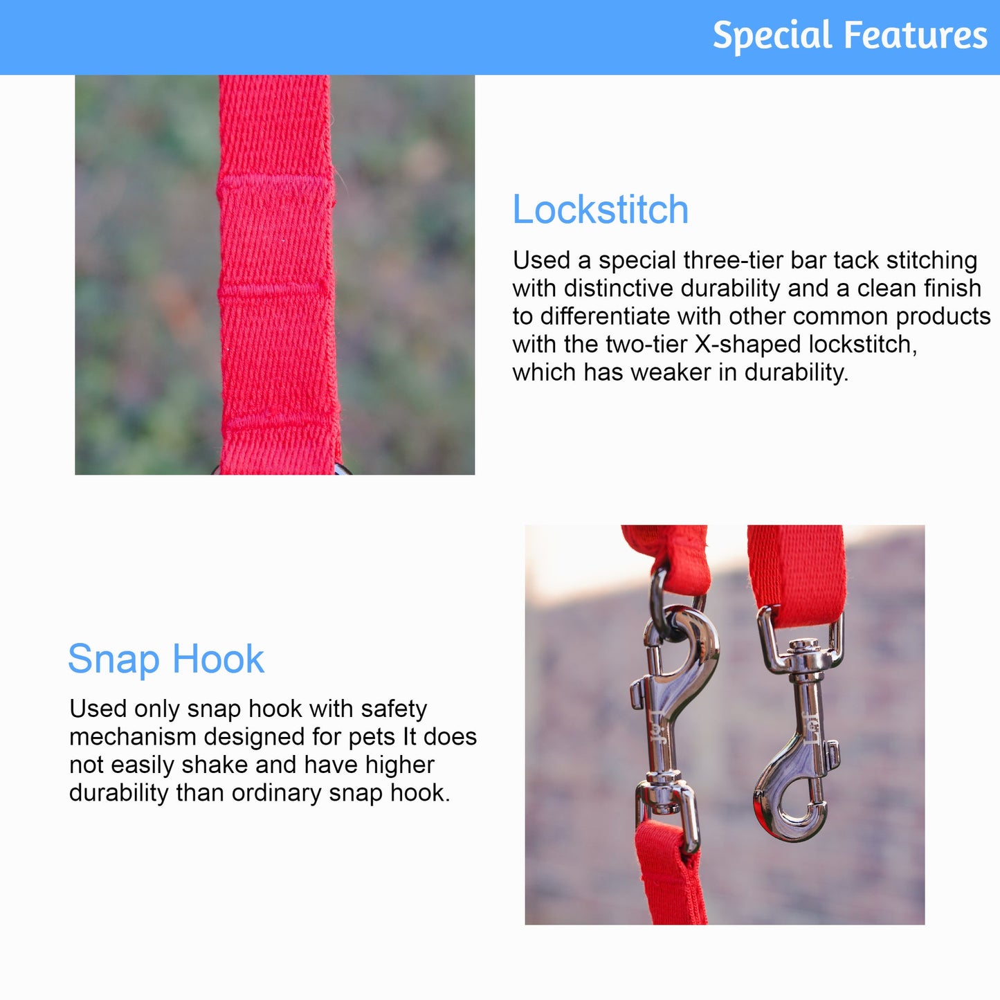 Folding Lead Dog Leash
