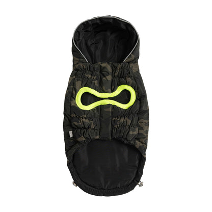 Recycled Parka Dog Jacket Camouflage
