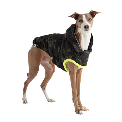 Recycled Parka Dog Jacket Camouflage