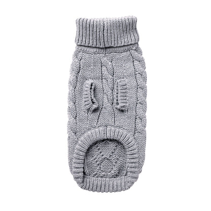 Chalet Dog Sweater Grey