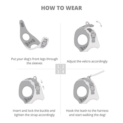 Air Fly Dog Harness