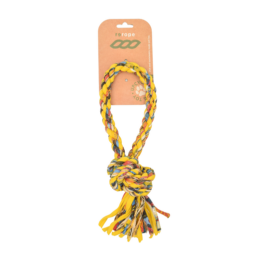 Looper Upcycled Fabric Rope Dog Toys