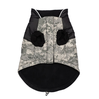 Dog Jacket US Army Camo