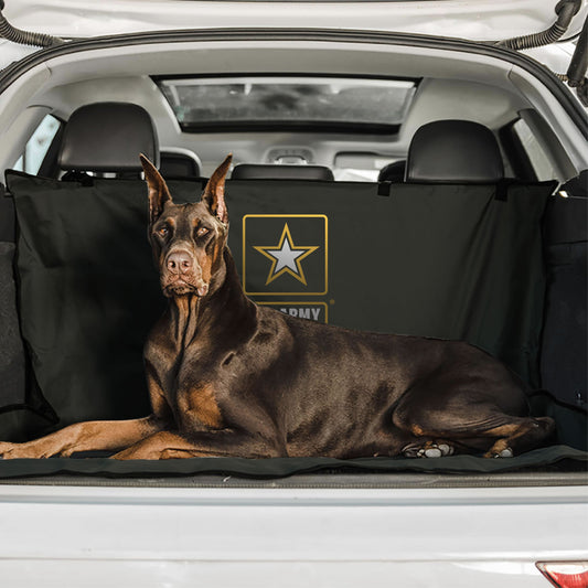 Car or SUV Cargo Pet Cover - Dark Camo