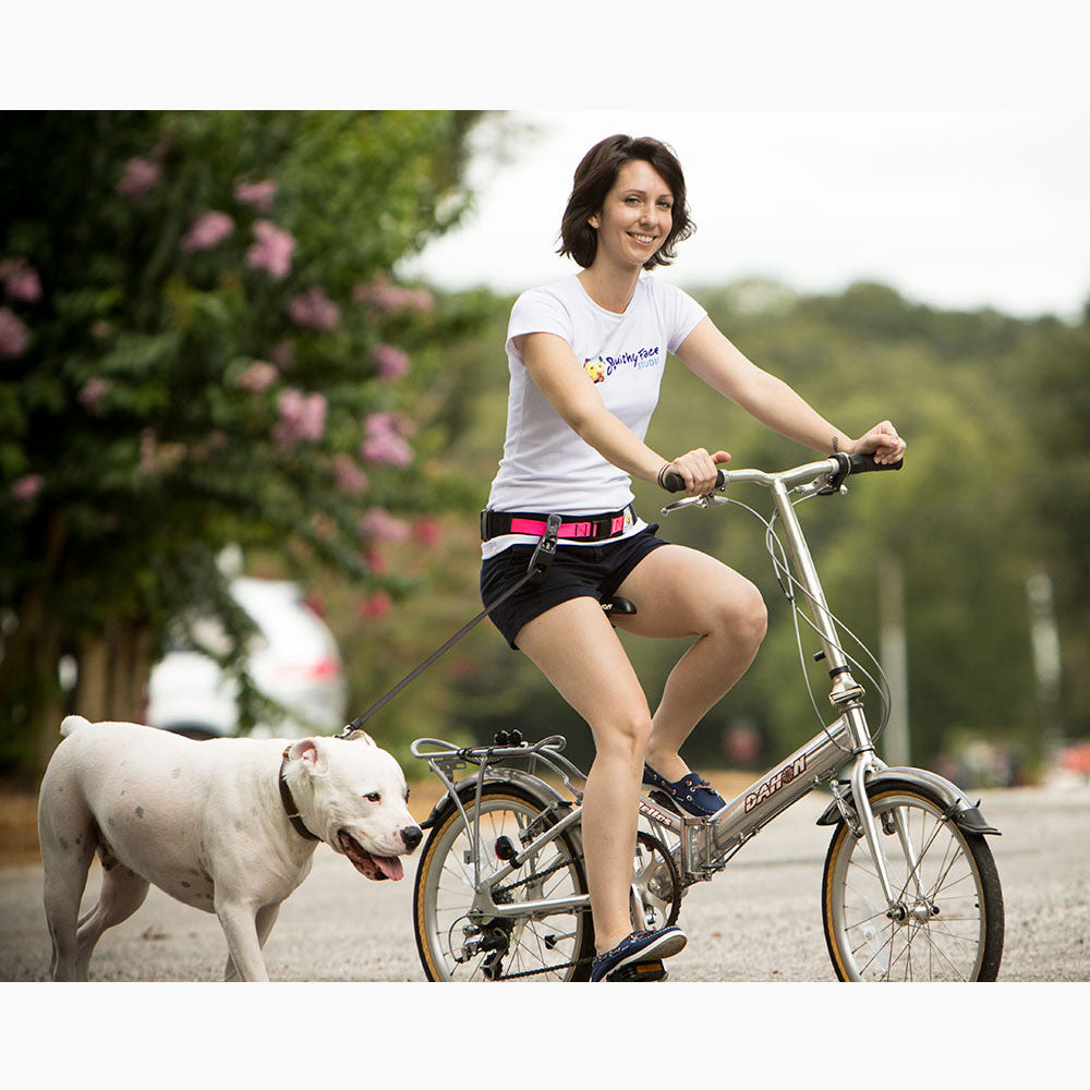Leash Belt for Hands Free Dog Walking
