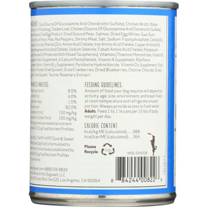 DOGSWELL: Treat Happy Hips Duck and Sweet Potato, 13 oz