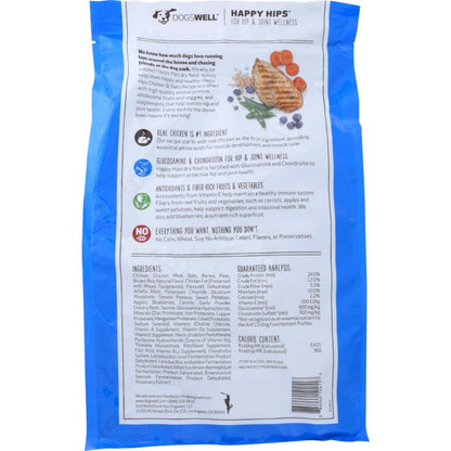 DOGSWELL: Treat Happy Hips Chicken and Oats Recipe, 4 lb